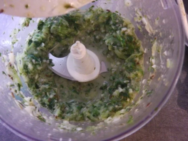 Mein "Herbstbraten" - Schweinebraten mit Pakchoi-Kresse-Fülle und Hokkaido-Kürbishachl - Rezept - Bild Nr. 10