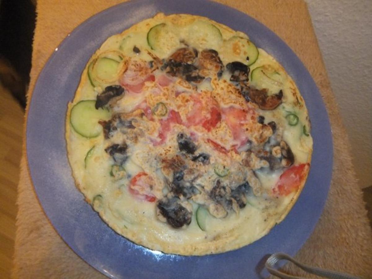 Bilder für Pfannkuchen sehr pikant - Rezept