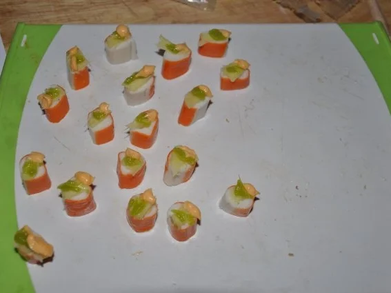 Gedopte Krabben - Rezept