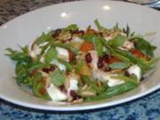 Lauwarmer Herbstsalat mit Granatapfelvinaigrette - Rezept