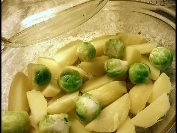 Rosenkohl-Kartoffel-Gratin - Rezept - Bild Nr. 5