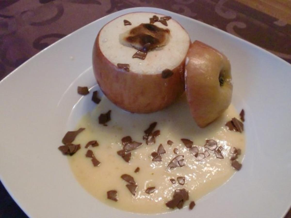 Bratapfel mit Marzipan - Rezept mit Bild - kochbar.de