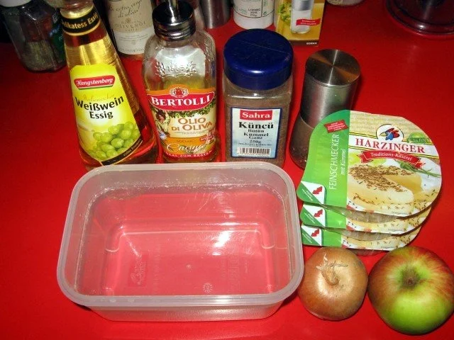 Rezept: Handkäse mit Musik 2 Bild Nr. 2 Handkäse mit Musik 2 - Rezept - Bild Nr. 2