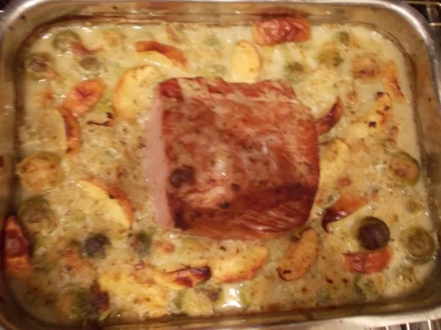 Kasseler mit Apfel-Rosenkohl - Rezept - Bild Nr. 9