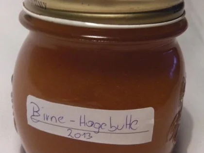 Birnen-Hagebuttenmarmelade - Rezept