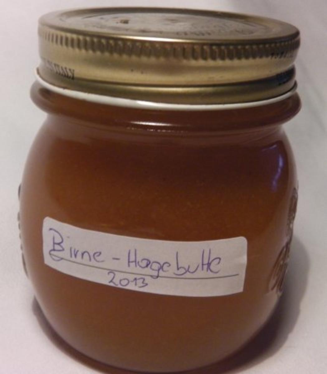 Birnen-Hagebuttenmarmelade - Rezept mit Bild - kochbar.de