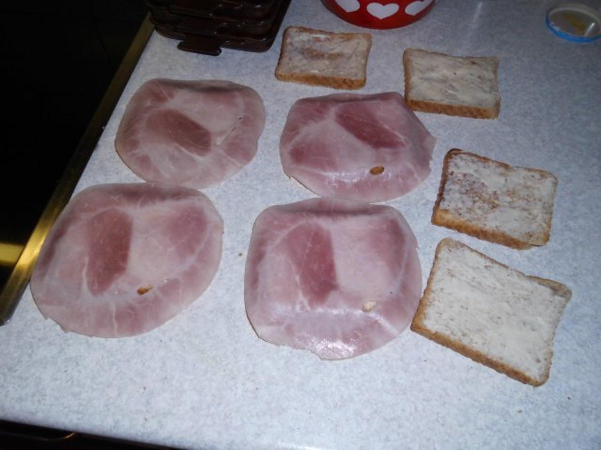 Toast: Sandwich mit Käse und Schinken aus dem Ofen - Rezept - Bild Nr. 8