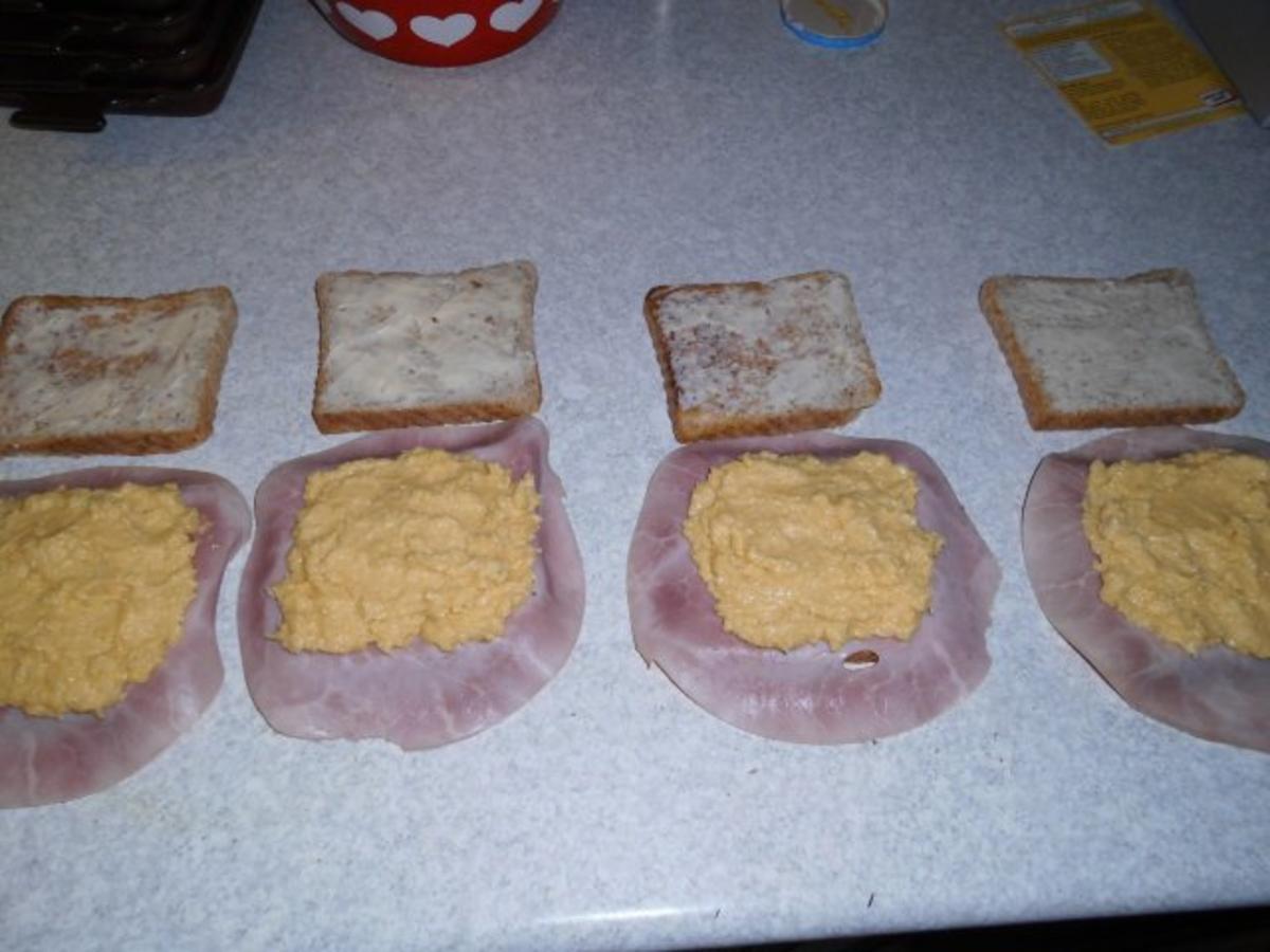 Toast: Sandwich mit Käse und Schinken aus dem Ofen - Rezept - Bild Nr. 9