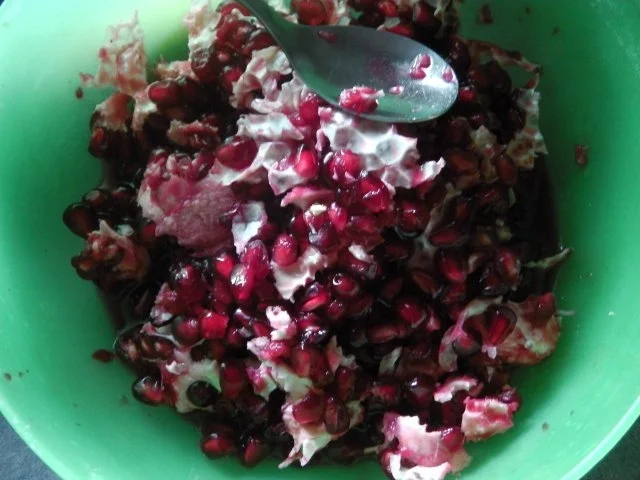 Rezept: Birnen-Granatapfelmarmelade Bild Nr. 3 Birnen-Granatapfelmarmelade - Rezept - Bild Nr. 3