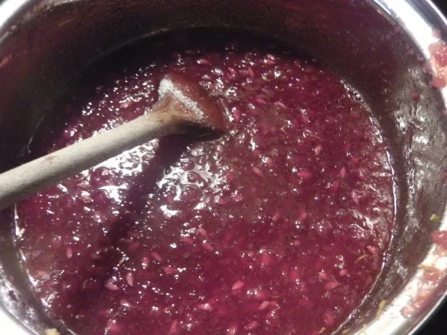 Rezept: Birnen-Granatapfelmarmelade Bild Nr. 5 Birnen-Granatapfelmarmelade - Rezept - Bild Nr. 5