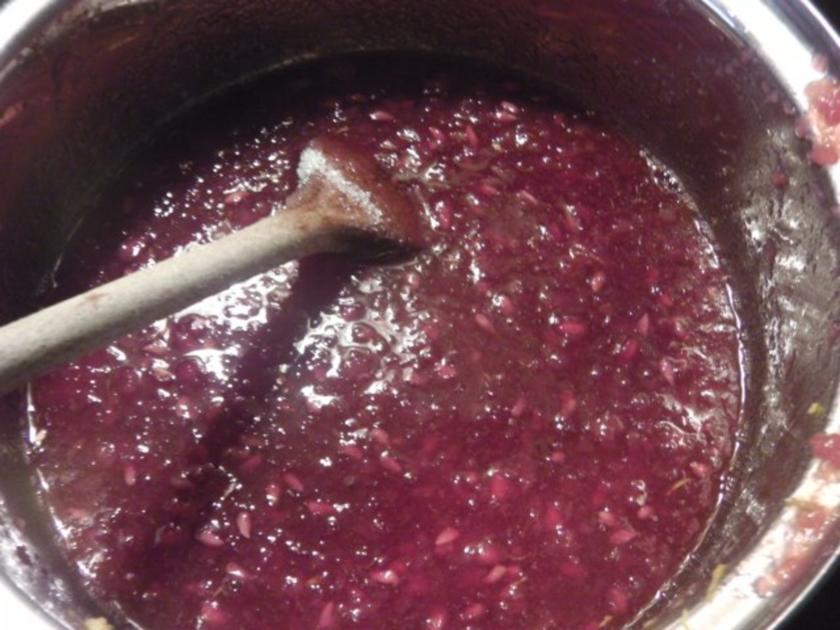 Birnen-Granatapfelmarmelade - Rezept mit Bild - kochbar.de