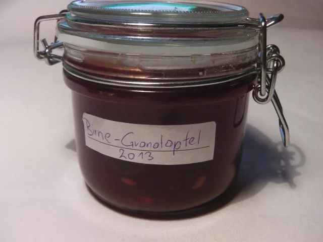 Rezept: Birnen-Granatapfelmarmelade Bild Nr. 7 Birnen-Granatapfelmarmelade - Rezept - Bild Nr. 7