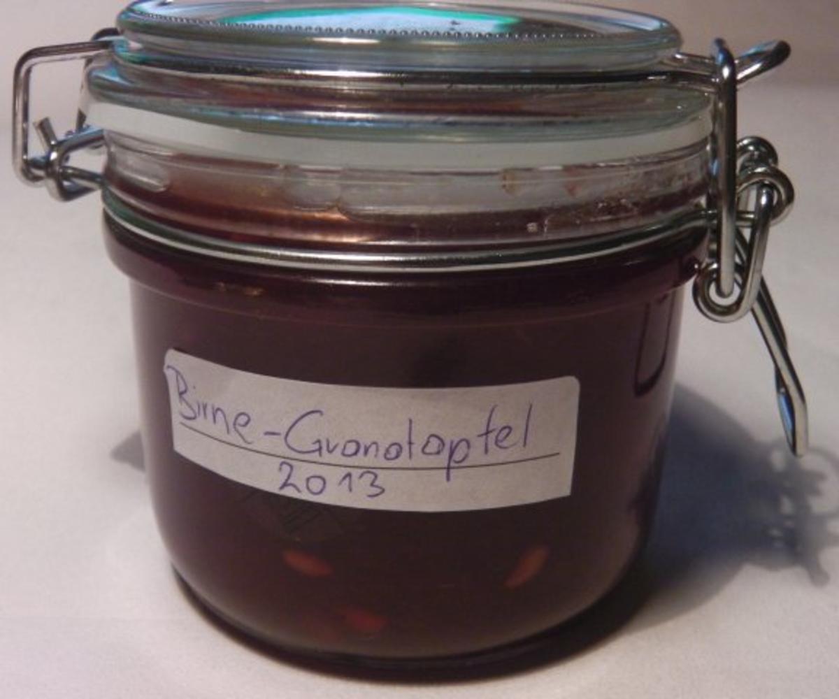 Birnen-Granatapfelmarmelade - Rezept