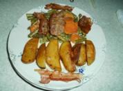 Schnippelbohnen mit Möhren - Rezept