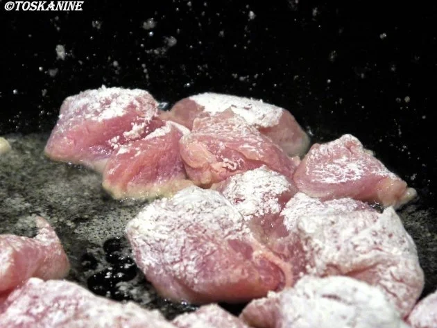 Hähnchengulasch "de la Vera" mit Vollkorn-Basmati-Reis und Pimentos de Padron - Rezept - Bild Nr. 4