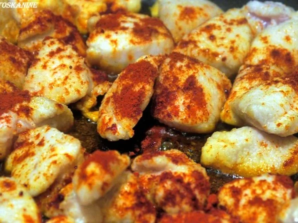 Hähnchengulasch "de la Vera" mit Vollkorn-Basmati-Reis und Pimentos de Padron - Rezept - Bild Nr. 5