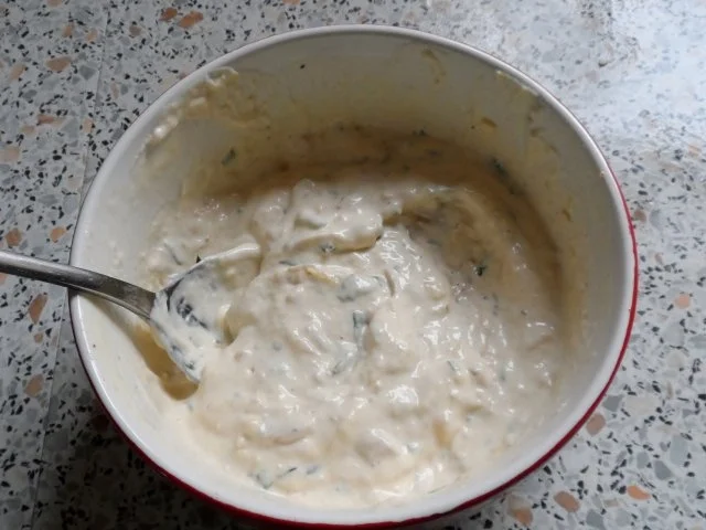 Resteküche: Knusprige Zitronen-Mango-Reis-Bratlinge mit einem Orangen-Erdnuss-Dip - Rezept - Bild Nr. 10