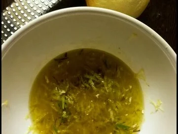 Rote-Bete-Risotto mit Zitronen-Rosmarin-Öl und Feta - Rezept - Bild Nr. 5