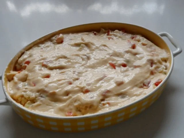 Auflauf/Gratin:Blumenkohl mit Parmesanhaube und Schinken-Sahne-Soße - Rezept - Bild Nr. 16