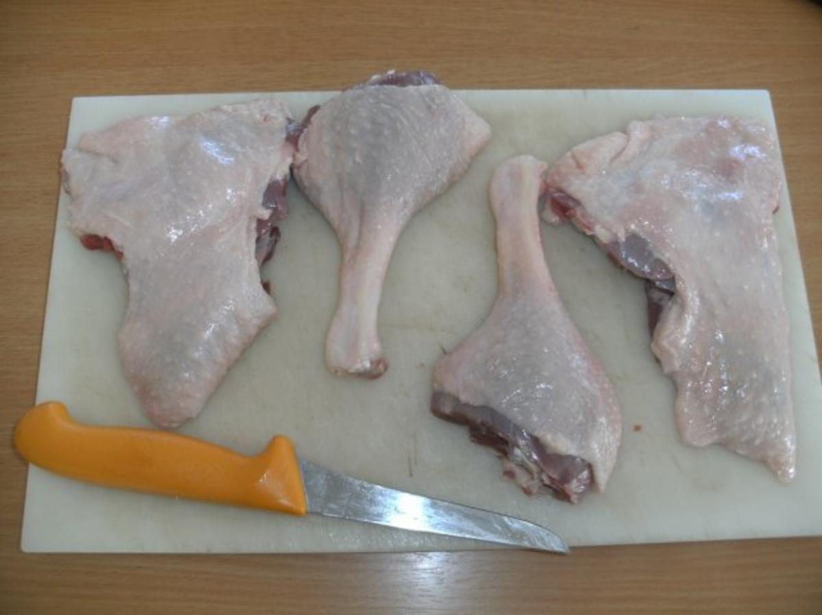 Fleisch: Gans für den kleinen Haushalt - Rezept - Bild Nr. 6