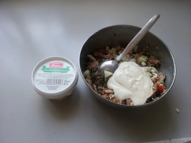 Rezept: Thunfischbrotaufstrich Bild Nr. 3 Thunfischbrotaufstrich - Rezept - Bild Nr. 3