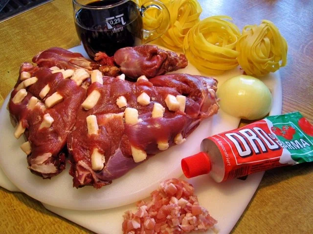 Rezept: Gespickte Hasenkeulen ... Bild Nr. 3 Gespickte Hasenkeulen ... - Rezept - Bild Nr. 3