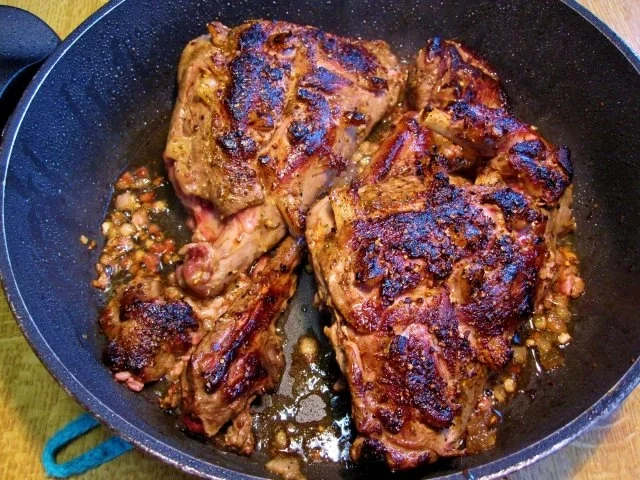 Rezept: Gespickte Hasenkeulen ... Bild Nr. 5 Gespickte Hasenkeulen ... - Rezept - Bild Nr. 5