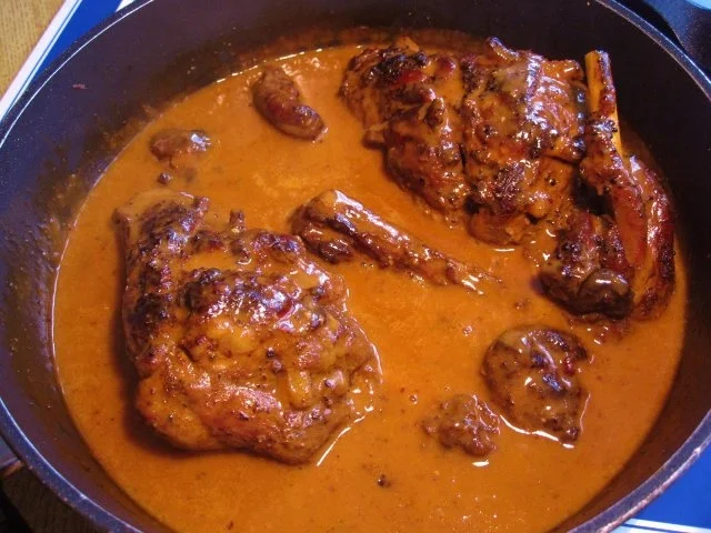 Rezept: Gespickte Hasenkeulen ... Bild Nr. 7 Gespickte Hasenkeulen ... - Rezept - Bild Nr. 7