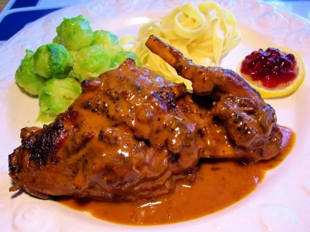 Rezept: Gespickte Hasenkeulen ... Bild Nr. 8 Gespickte Hasenkeulen ... - Rezept - Bild Nr. 8