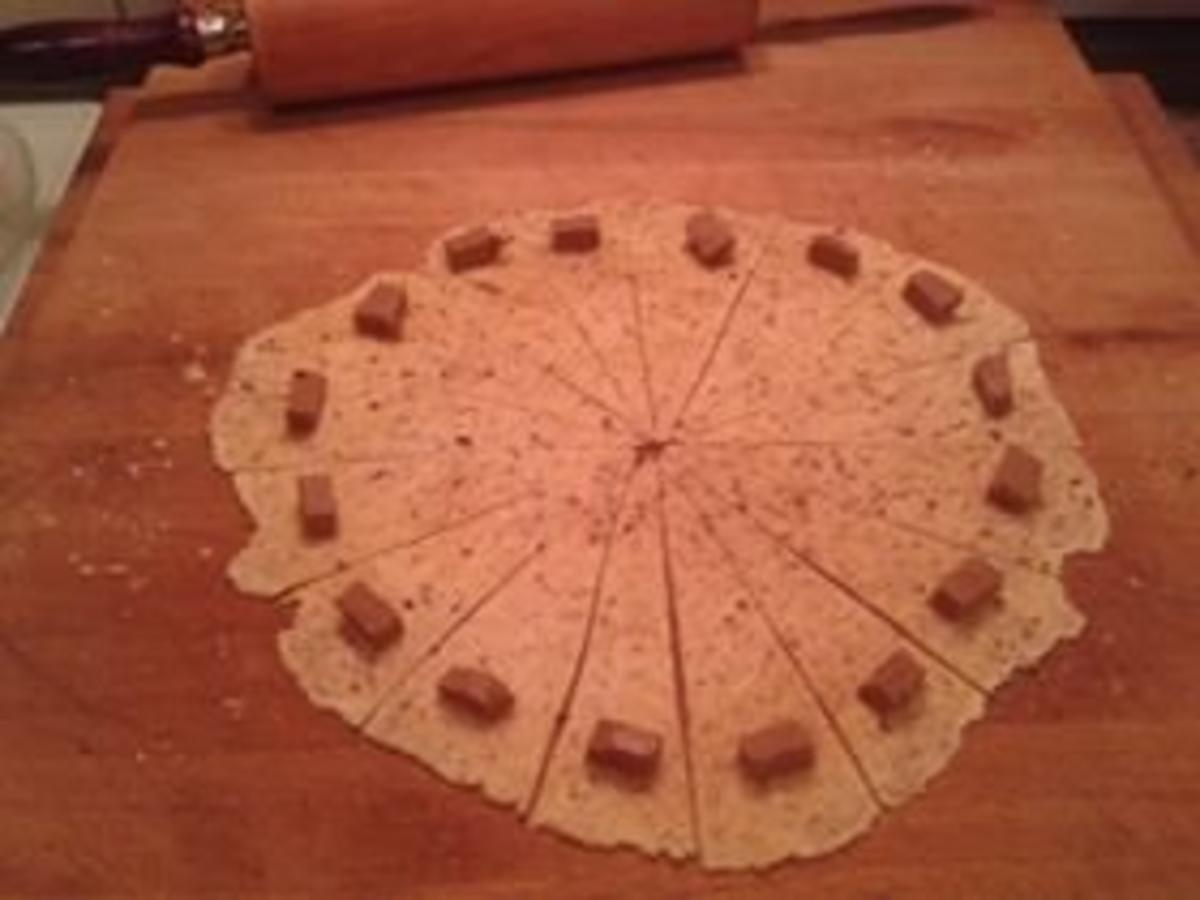 Mini Nusshörnchen mit verschiedenen Füllungen - einfach - von makei1412