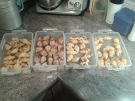 Mini-Nusshörnchen - mit verschiedenen Füllungen - Rezept - Bild Nr. 10