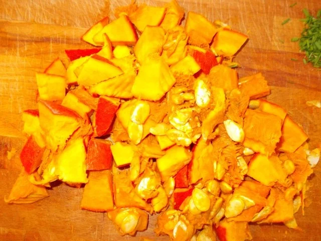 Rezept: Kürbis Creme Suppe Bild Nr. 4 Kürbis Creme Suppe - Rezept - Bild Nr. 4