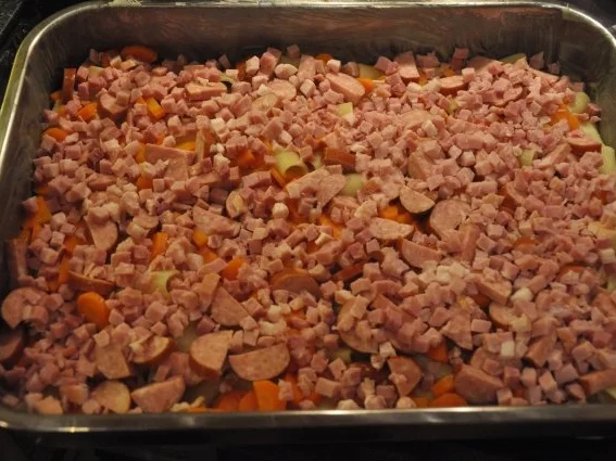 Bunter Nudelauflauf - Rezept