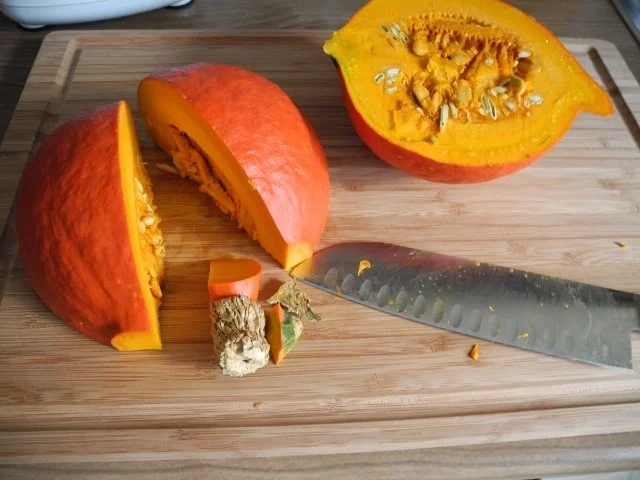 Rezept: Vegan : Kürbis - Kartoffel - Rösti dazu grünen Salat Bild Nr. 4 Vegan : Kürbis - Kartoffel - Rösti dazu grünen Salat - Rezept - Bild Nr. 4