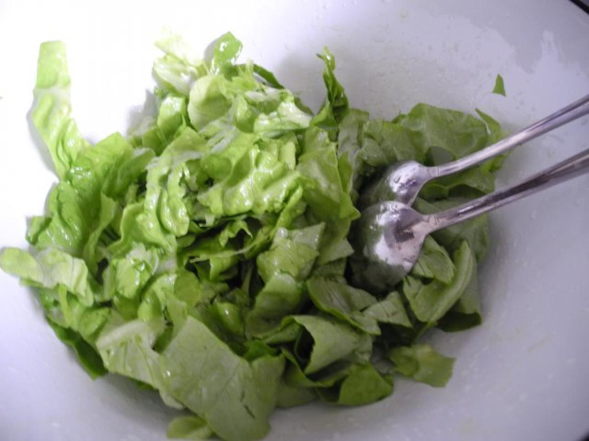 Vegan : Kürbis - Kartoffel - Rösti dazu grünen Salat - Rezept - Bild Nr. 14