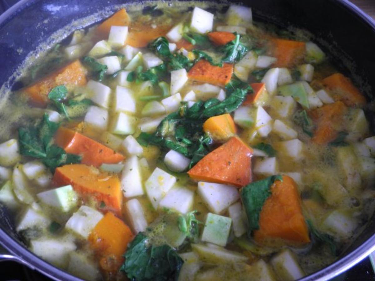 Vegan : Eine schnelle Vitamin - Suppe - Rezept - Bild Nr. 2