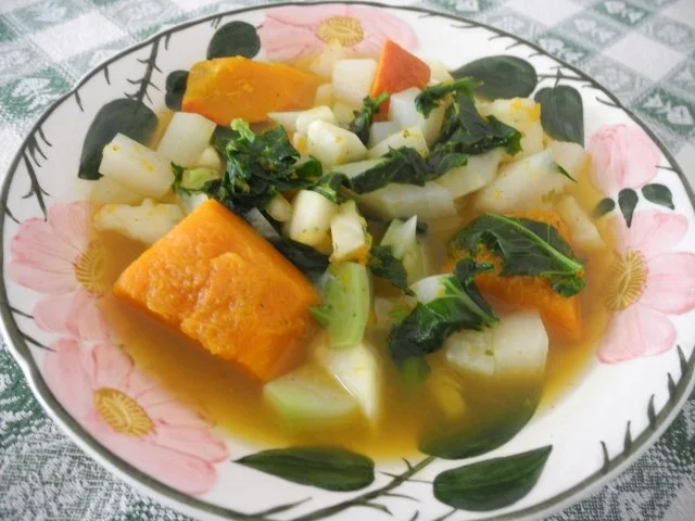 Rezept: Vegan : Eine schnelle Vitamin - Suppe Bild Nr. 3 Vegan : Eine schnelle Vitamin - Suppe - Rezept - Bild Nr. 3