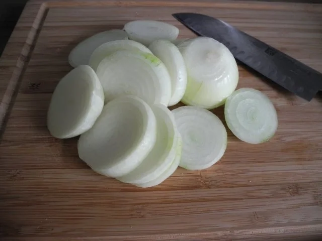 Beilage : ....nen Semmelkloß in Form gebracht ;-) - Rezept - Bild Nr. 6