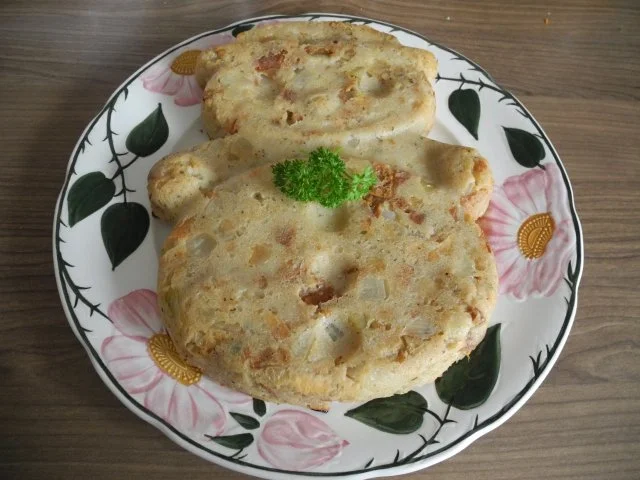 Beilage : ....nen Semmelkloß in Form gebracht ;-) - Rezept - Bild Nr. 2