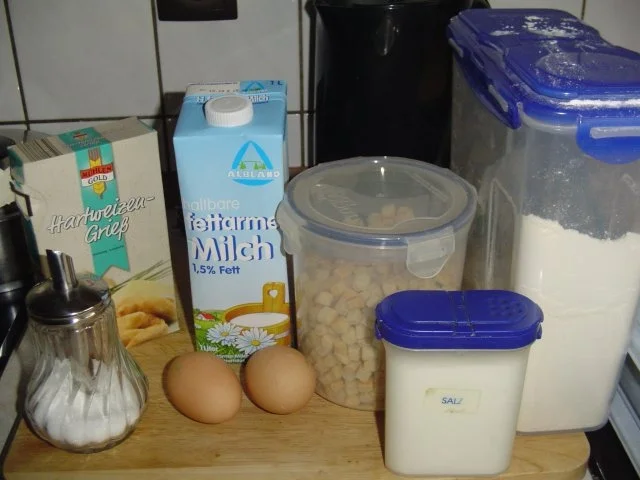 Rezept: Böhmische Knödel mit Sauerkraut Bild Nr. 3 Böhmische Knödel mit Sauerkraut - Rezept - Bild Nr. 3