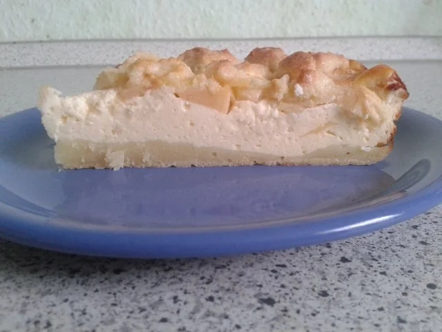 Apfel-Streusel-Kuchen mit Quarkfüllung - Rezept - Bild Nr. 2