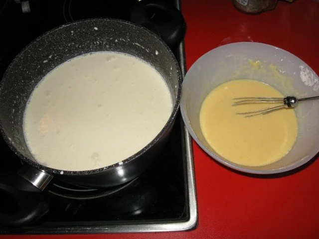 Rezept: Gefüllter Pudding - Apfelkuchen Bild Nr. 6 Gefüllter Pudding - Apfelkuchen - Rezept - Bild Nr. 6