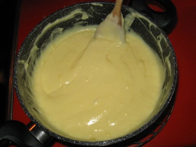 Rezept: Gefüllter Pudding - Apfelkuchen Bild Nr. 8 Gefüllter Pudding - Apfelkuchen - Rezept - Bild Nr. 8