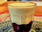 Tonka-Creme auf Gewürzkirschen - Rezept