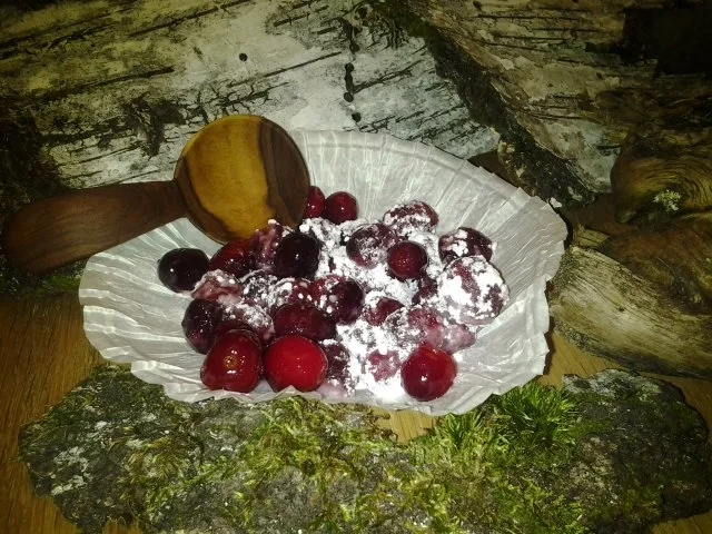 Rezept: kandierte, gefrostete Cranberries kandierte, gefrostete Cranberries - Rezept