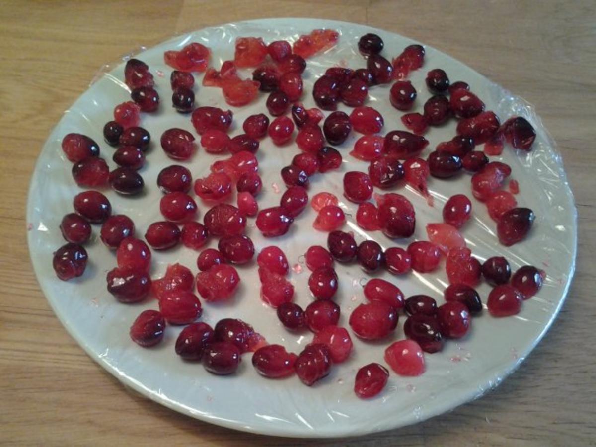kandierte, gefrostete  Cranberries - Rezept - Bild Nr. 6
