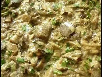 Haselnuss-Mandel-Knöpfle mit Pilzen - Rezept - Bild Nr. 5