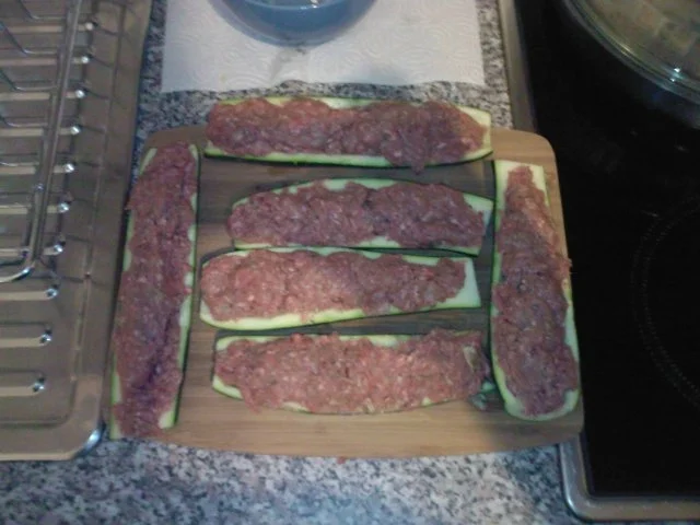 Zucchini- Schiffchen - Rezept - Bild Nr. 3