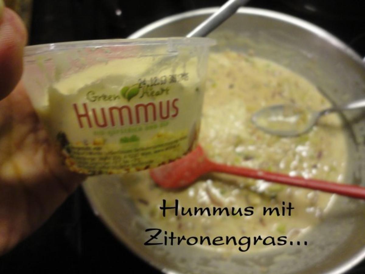 Orientalische Pasta in Hummus Sauce & Riesen Garnelen - Rezept - Bild Nr. 10