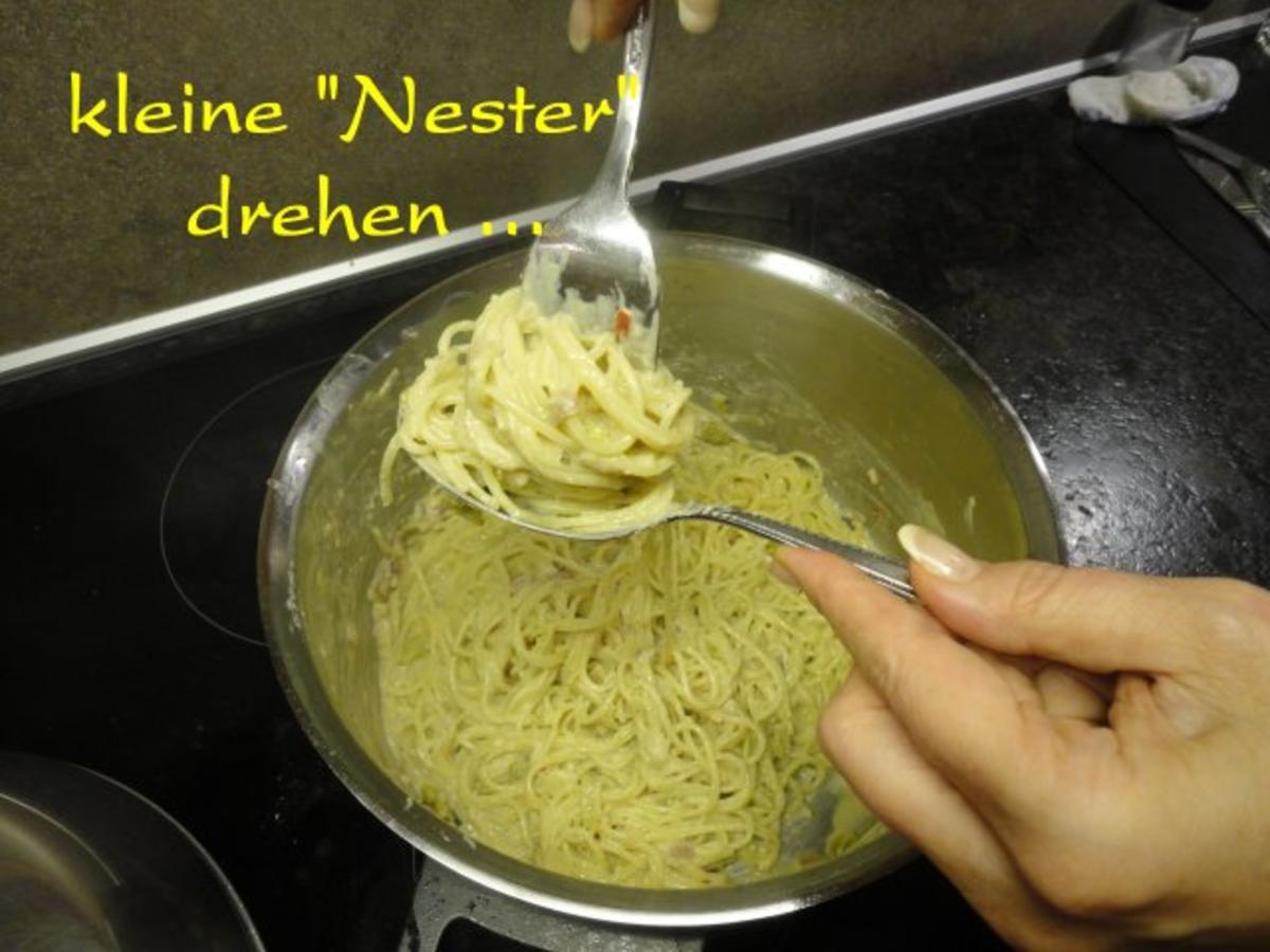 Orientalische Pasta in Hummus Sauce & Riesen Garnelen - Rezept - Bild Nr. 13